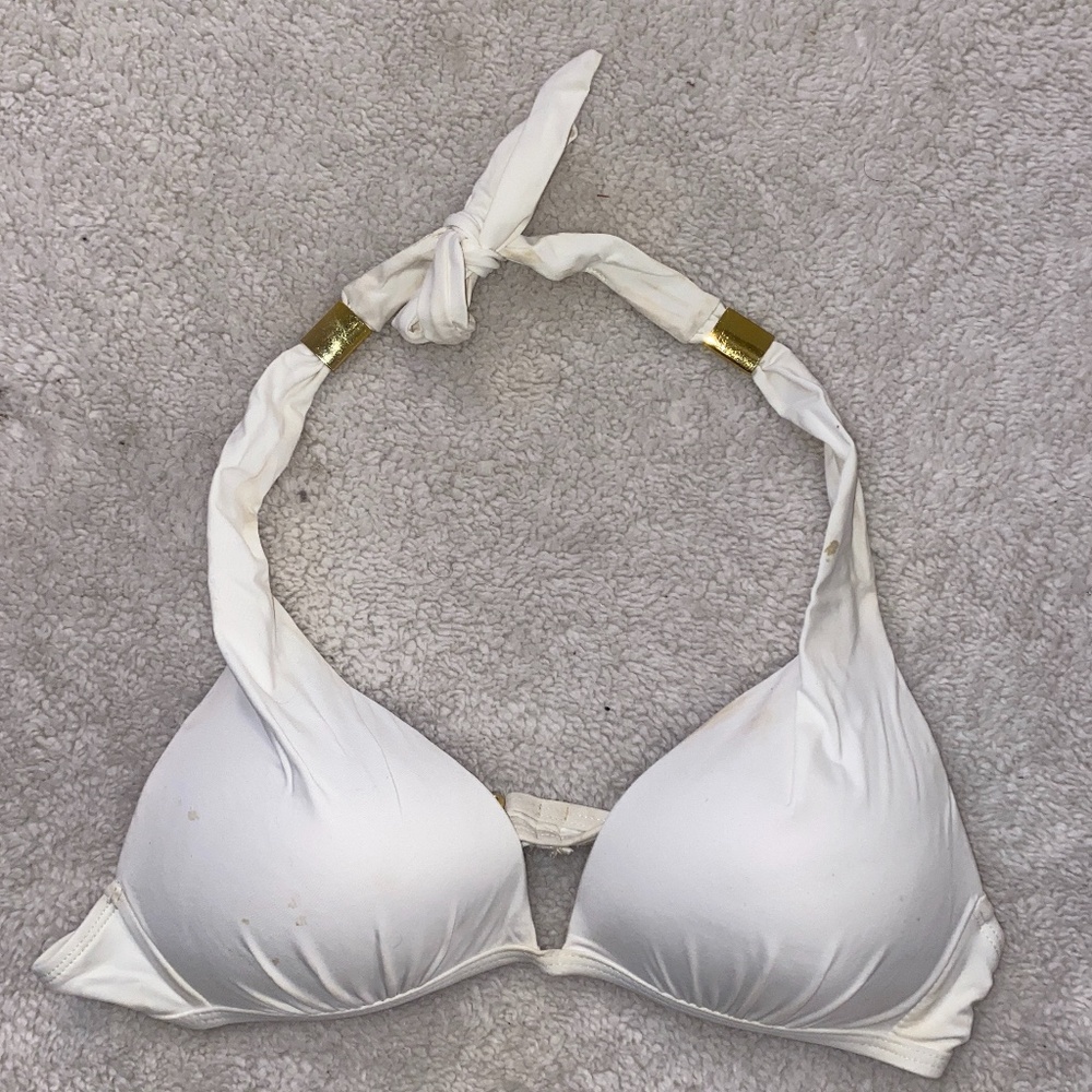 White Bathing suit top